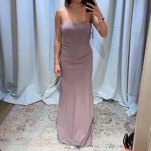 Jenny Yoo Strapless Gown Fig Size 2